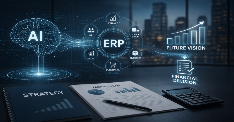 صناعة الرؤية المستقبلية للشركات المتوسطة في ظل أنظمة الذكاء الاصطناعي والـ ERP